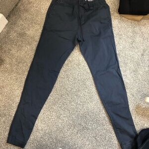 Hollister stacked skinny joggers small